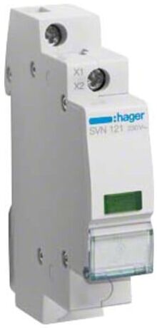 Hager Signal lumineux LED vert, 230 VCA SVN121 (SVN121)