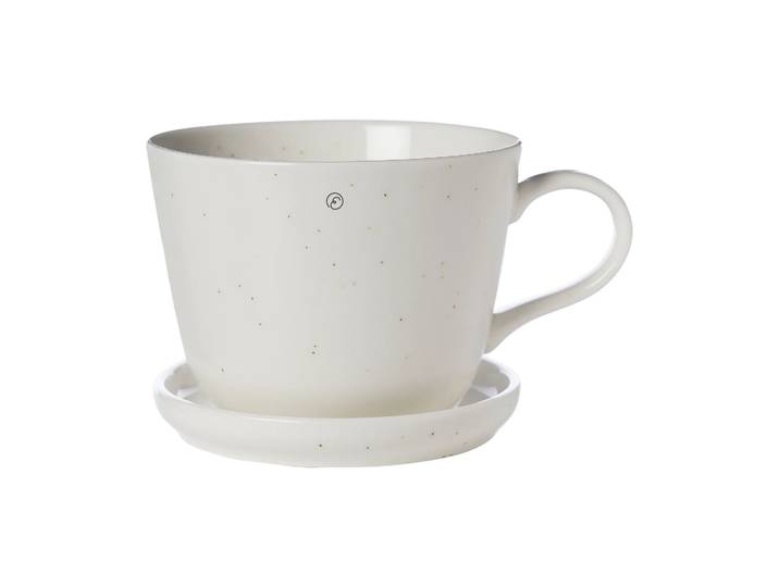 ERNST Tasse à café avec soucoupe Ernst 20 cl Vanille