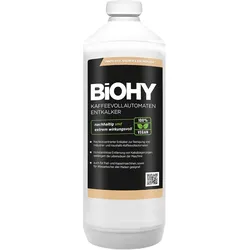 BiOHY Kaffeevollautomaten Entkalker (1l Flasche) | Ideal zur Entkalkung von allen Kaffeemaschinen | Ca. 20 Entkalkungsvorgänge/Flasche