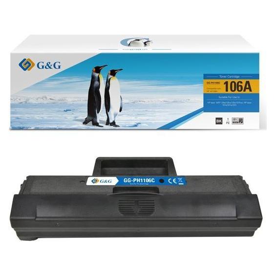 G&G TONER HP W1106A K 1000 PAG (8HW1106A-G)