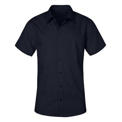 Men´s Poplin Shirt Short Sleeve | Promodoro Fashion GmbH | Navy | XXL