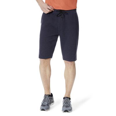 Sporthose HERO BY JOHN MEDOOX "Trend Joggingshorts", Herren, Gr. XXL, blau (navy), Sweatware, 100% Polyester, gerade kurz, Hosen Sporthose, Sporthose Bequemer Oberschenkel Casual Baumwollmischung für Herren