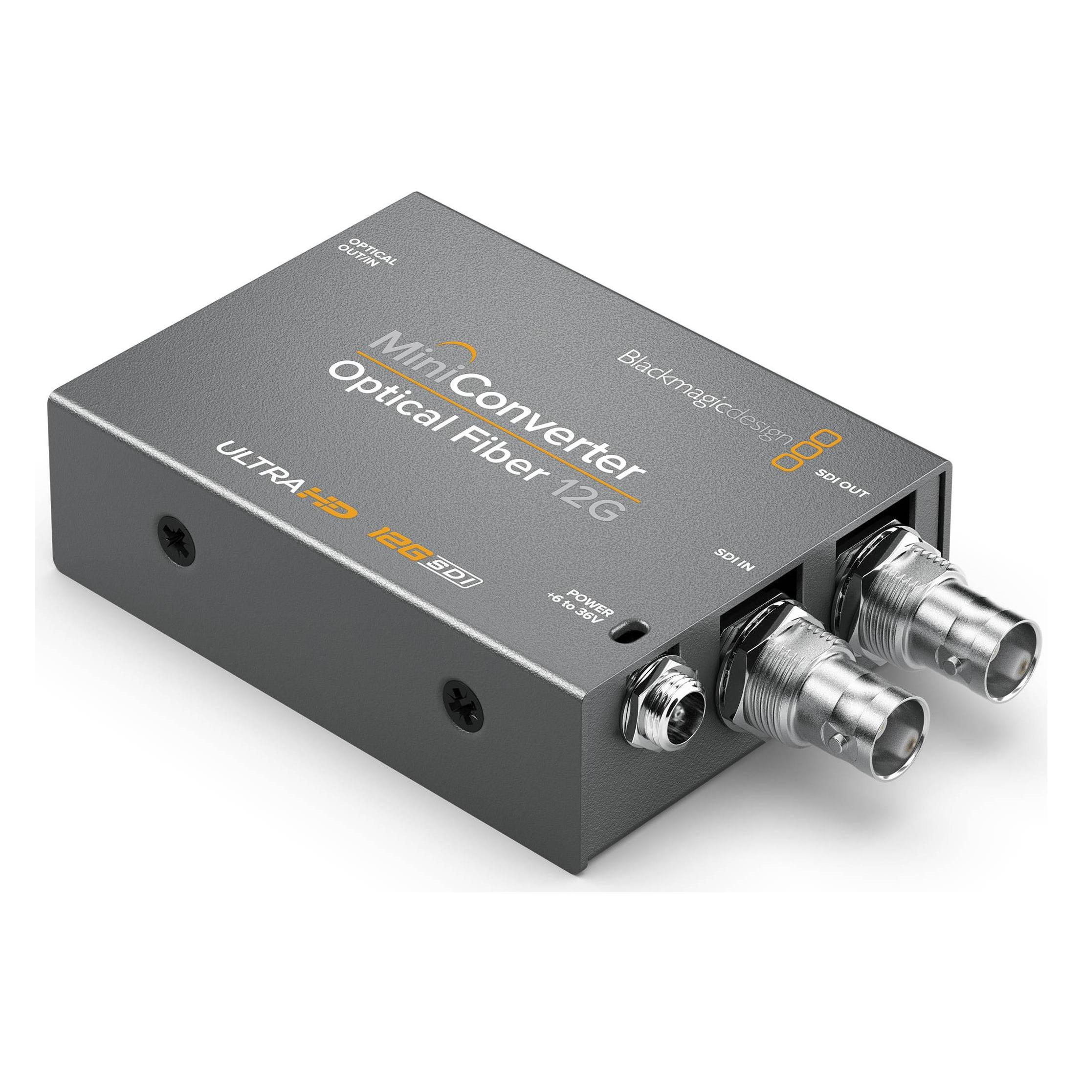Blackmagic Mini Converter Optical Fiber 12G (Video Switch) (BM-CONVMOF12G)