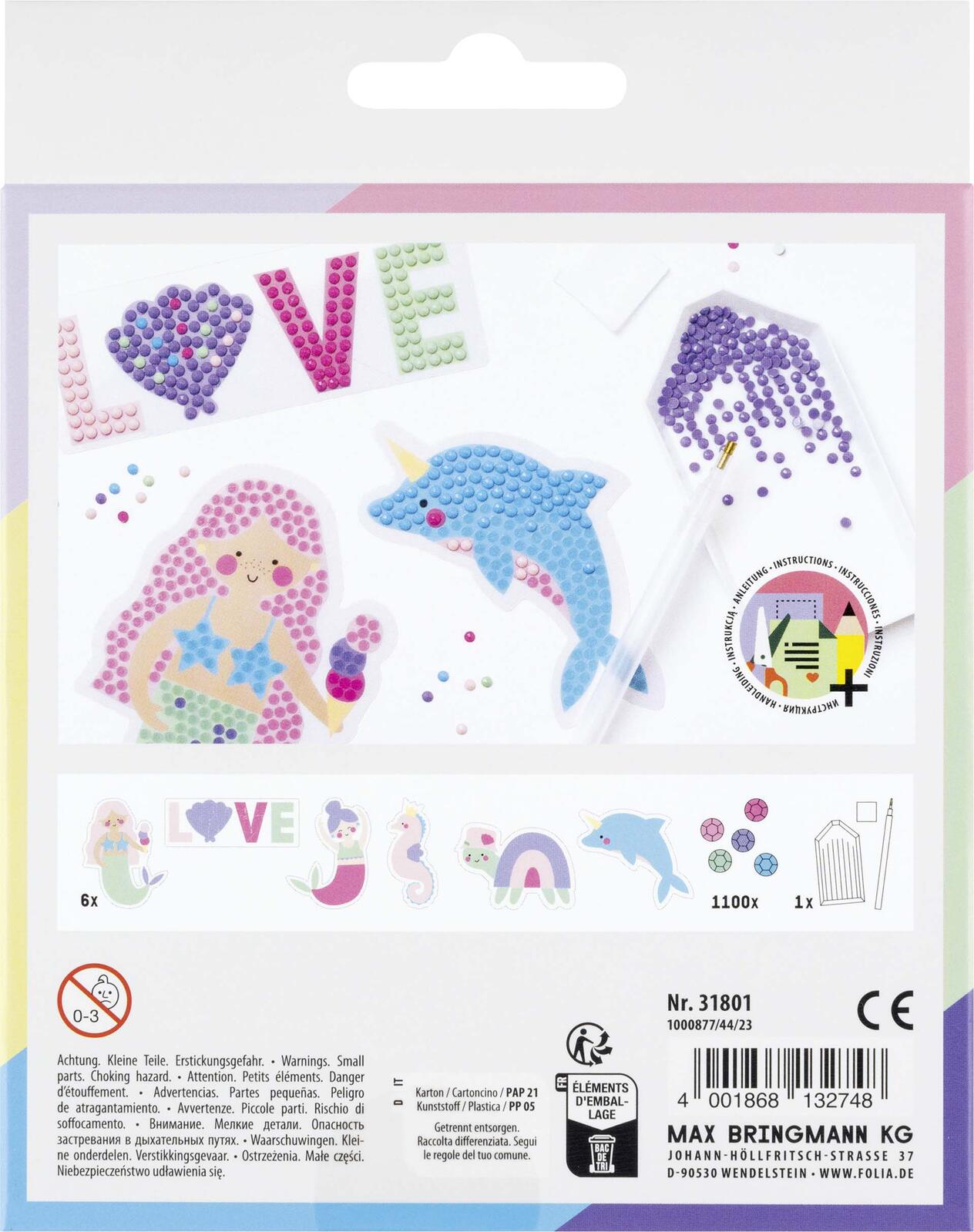 folia Diamond Painting Mermaid 31801