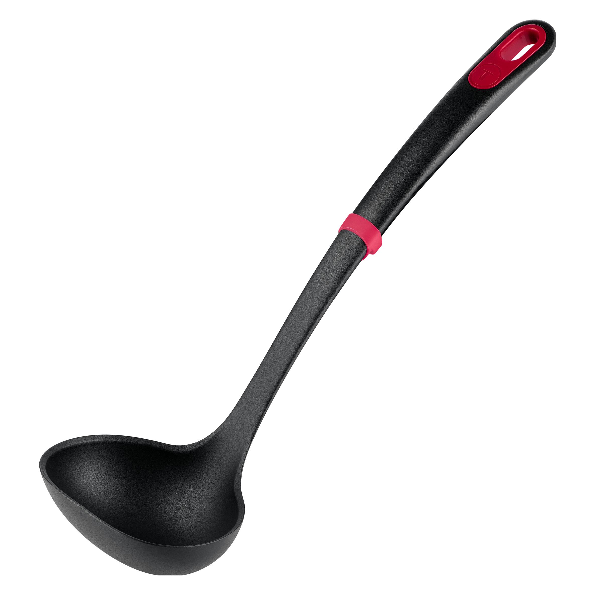 Tefal Ingenio+ Schöpfkelle, verstärktes Nylon, hitzebeständig bis 230 °C, spülmaschinenfest (69670728)