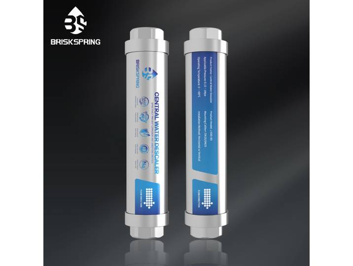 Briskspring – système d'adoucisseur d'eau pour toute la maison, inhibiteur de calcaire, eau dure, détartrant Anti-calcaire, après-shampooing sans sel