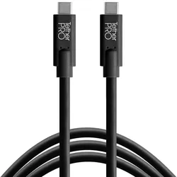 Tether Tools TetherPro USB-Datenkabel für USB-C an USB-C - 4,6 Meter Länge, gera...