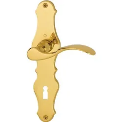 HOPPE Langschildgarnitur Weimar M112SLN/2007 MS F71 PZ 72mm DIN L/R - 8167421