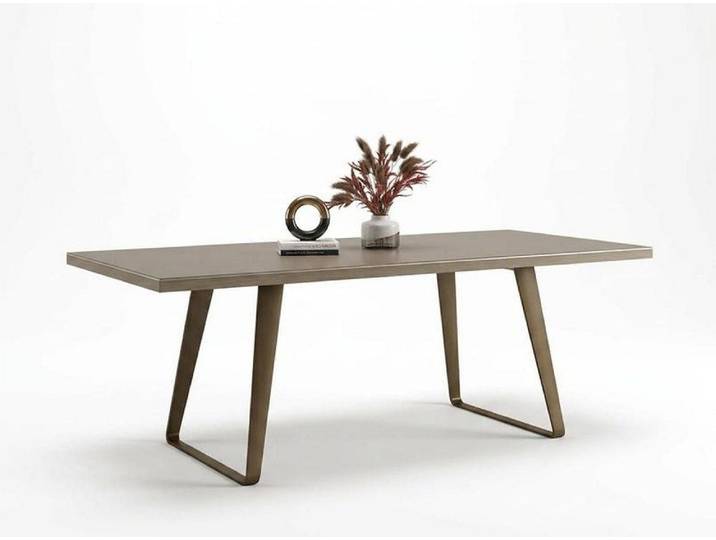 JVmoebel Küchentisch Moderner Esstisch Braun Design Küchentisch Esszimmer Tisch Holz (1-tlg)