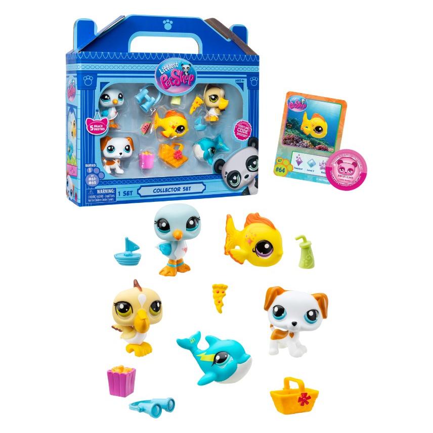 Littlest Pet Shop - BEACH BESTIES COLLECTORS 5 PK (00517) (0885561005172)
