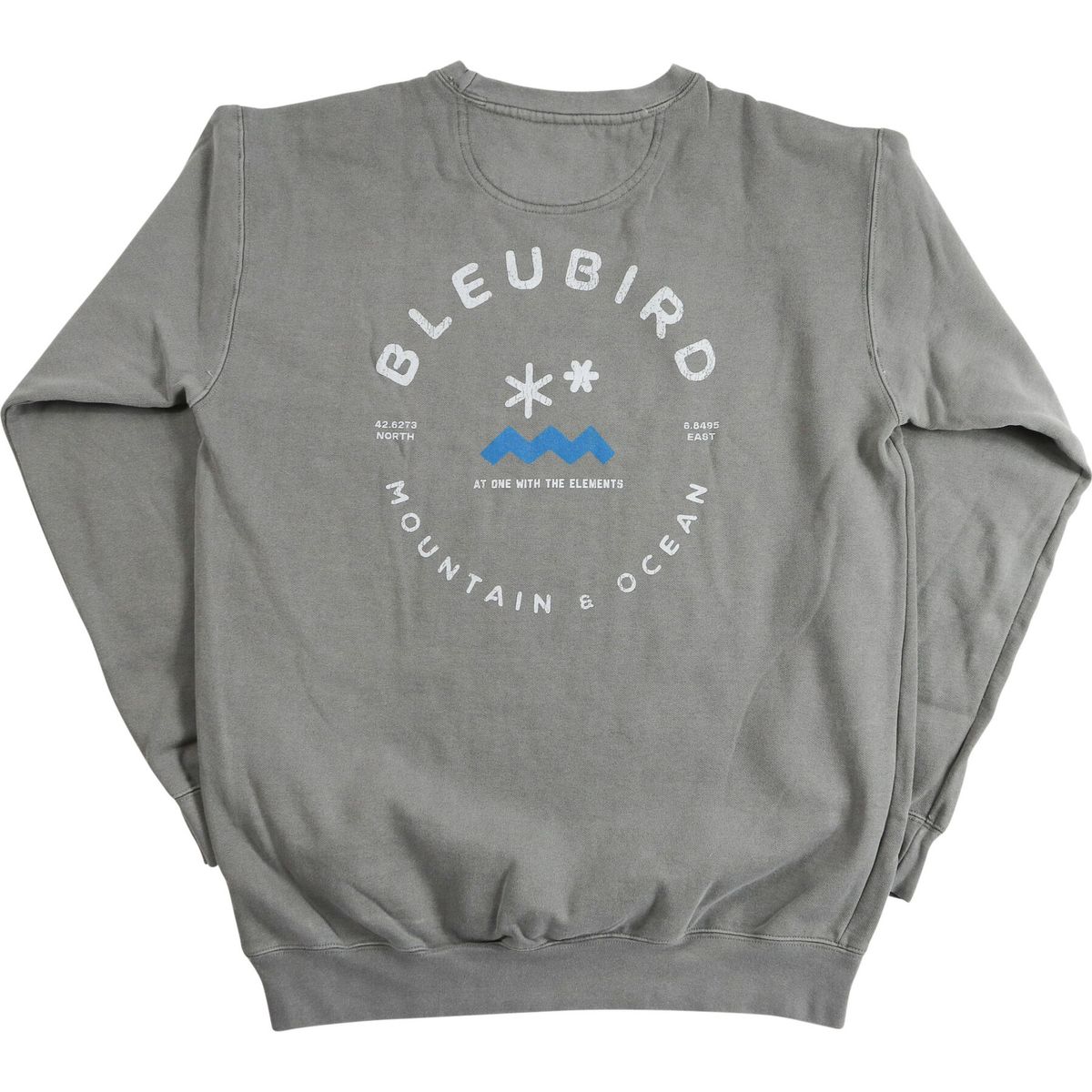 Bleubird Graphite Original Crew grey Small GREY-ORIG-CREW-S