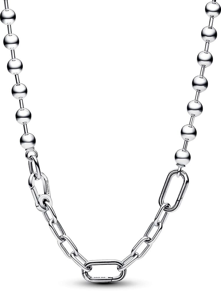 Collier Pandora Link Et Sphere Métallique Pandora Me Femme