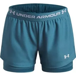 UNDER ARMOUR Kinder Shorts TECH PLAY UP 2N1, Größe XL in Blau Blau
