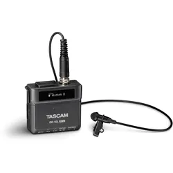 Tascam DR-10L Pro - 32-Bit-Float-Audiorecorder mit Lavalier-Mikrofon