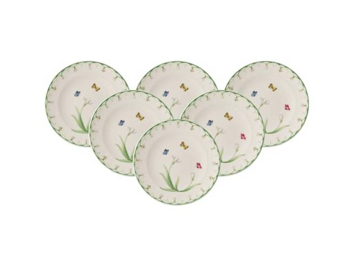 Villeroy & Boch Colourful Spring Brotteller 6er Set