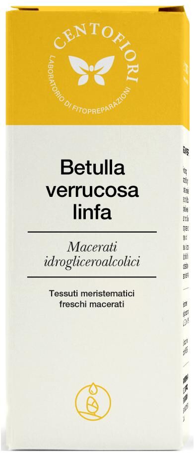 CENTO FIORI Srl BETULLA VER LINFA 50ML MG