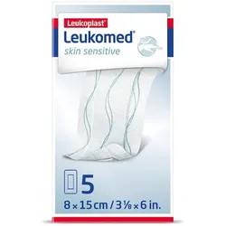 LEUKOMED skin sensitive steril 8x15 cm 5 St