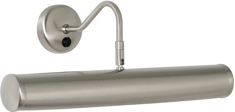 Zipcode Design 2 -Light Hardwired Dimmable Wall Mounted Picture Light Antique Chrome 15cm H X 11cm W X 23cm D