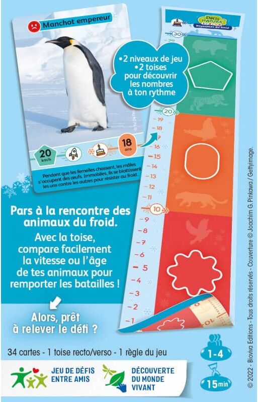 Bioviva Editions Défis Nature Junior - Royaumes du froid