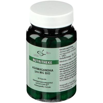 Ashwagandha 500 mg Bio Kapseln 60 St