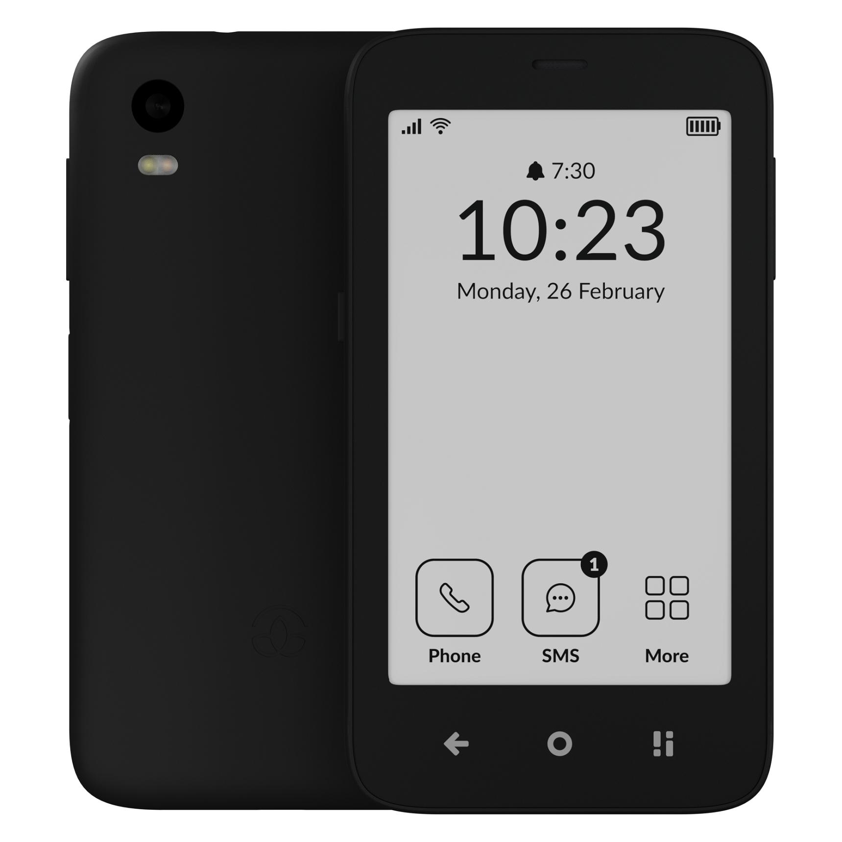 Mudita Kompakt (32 GB, Schwarz, 4.30", Hybrid Dual SIM + eSIM, 4G) (Kompakt CB)