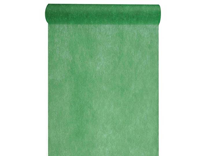 Tafelloper Groen Flesgroen 10 m x 30 cm Vliesrol Decoratieve Rol Bruiloft Decoratie Tafel Decoratie