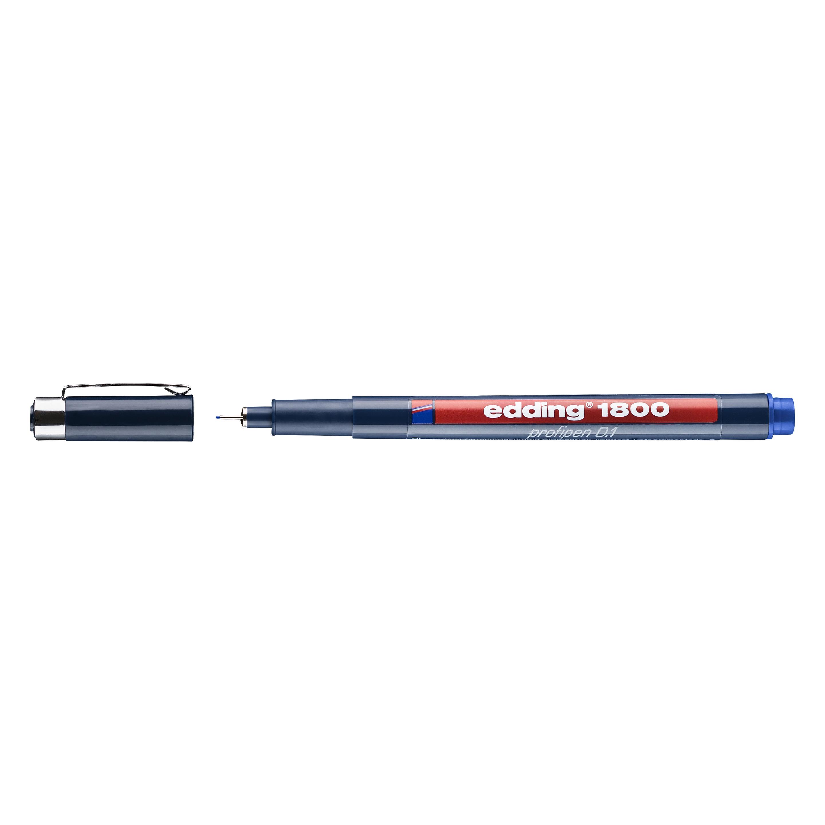 Edding Faserzeichner Profipen 1800 (1x) (1800-3-01)
