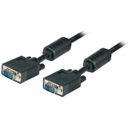 EFB Elektronik Monitorkabel HD15S/HD15S 40,0m, SVGA HQ Long Distance sw (40 m), Videokabel, Schwarz