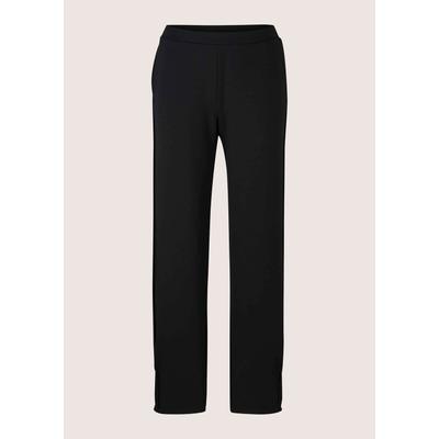 Jerseyhose MADELEINE "Hose Barrel-Leg-Hose aus Jersey", Damen, Gr. 40, Normalgrößen, schwarz, Modern, weit, Hosen Jerseyhose