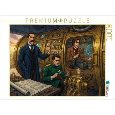 CALVENDO Puzzle Vorstellung der Mondkapsel | 1000 Teile Lege-Größe 64x48cm Foto-Puzzle für glückliche Stunden, von , Calvendo Puzzle