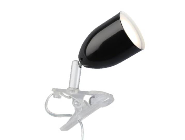 Brilliant Lampe Leo LED Klemmleuchte schwarz 1x LED-PAR51, GU10, 3W LED-Reflektorlampe inklusive, (240lm, 2700K) Mit Schnurzwischenschalter