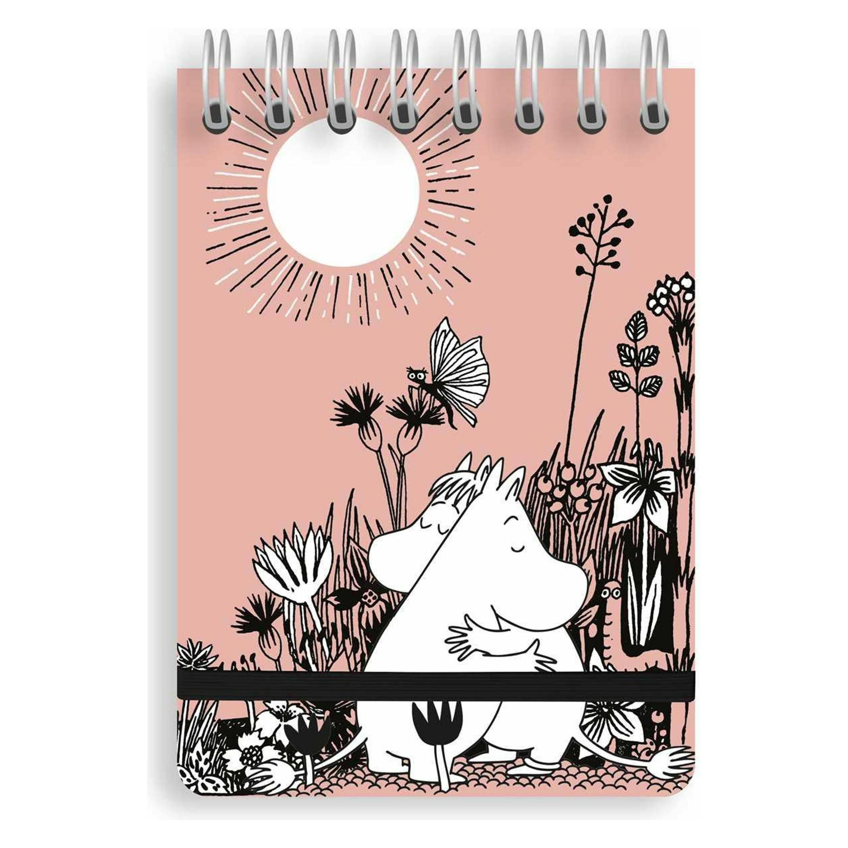 Flame Tree Moomin Love (Spiral Bound Pocket Notebook) (Blanko, Harter Einband) (64774007)