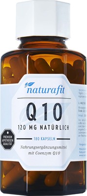 NaturaFit GmbH NATURAFIT Q10 120 mg natürlich Kapseln 43.2 g 12516306