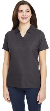 CORE365 CE112W Women's Fusion ChromaSoft Pique Polo Shirt in Carbon size 2XL   Polyester