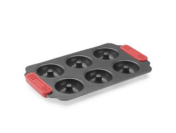 Lékué Moule Mini Doughnuts Metál anti-adhésif 6 cavités