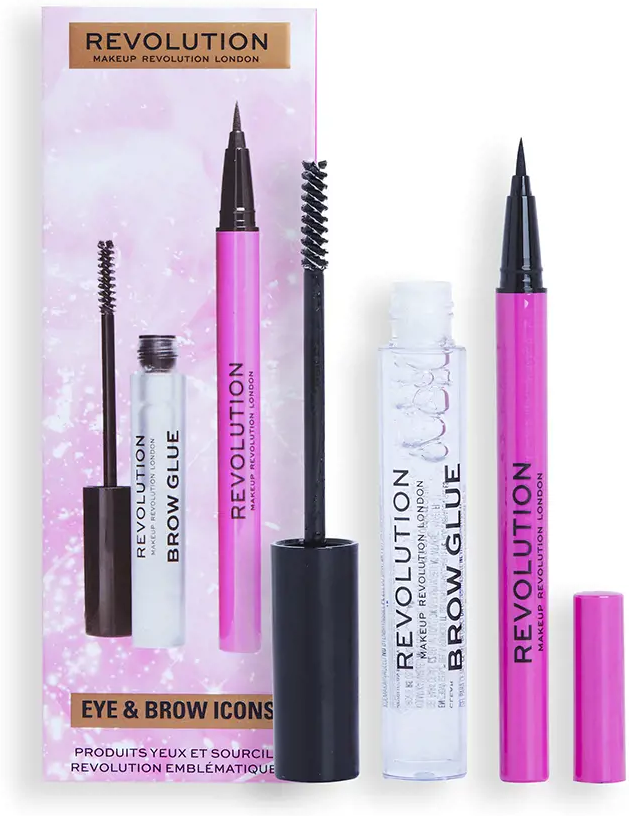 Revolution Beauty London Augen- und Augenbrauen-Symbole, Los 2 Stück