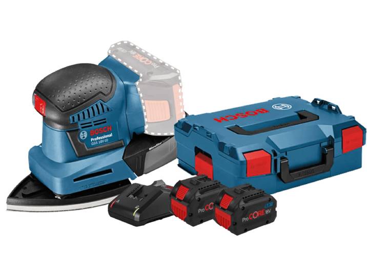 Bosch Professional GSS 18V-10 8,0 Ah ProCORE Accu (2x) Starterspakket