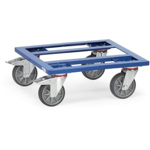 Fetra Transportroller Kistenroller, 1165, 500 x 500mm, mit Bremse, Tragkraft 400kg