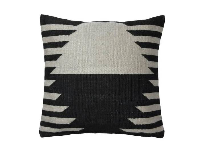 Broste Copenhagen Housse de coussin Hedda 50x50 cm Noir