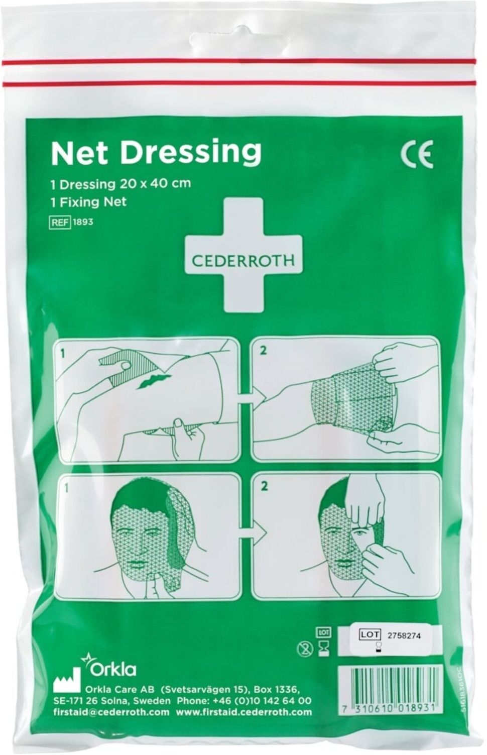 CEDERROTH Netzverband (1893)