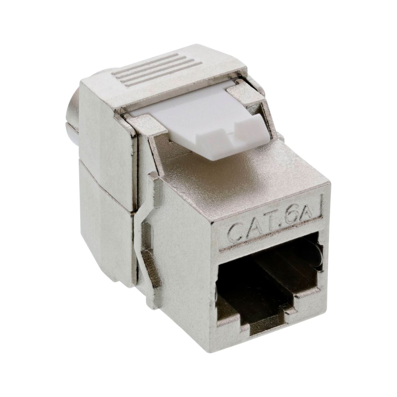 InLine Keystone RJ45 Buchse / LSA Einsatz, SNAP-In, Cat.6a, schmale Bauform, 76202F