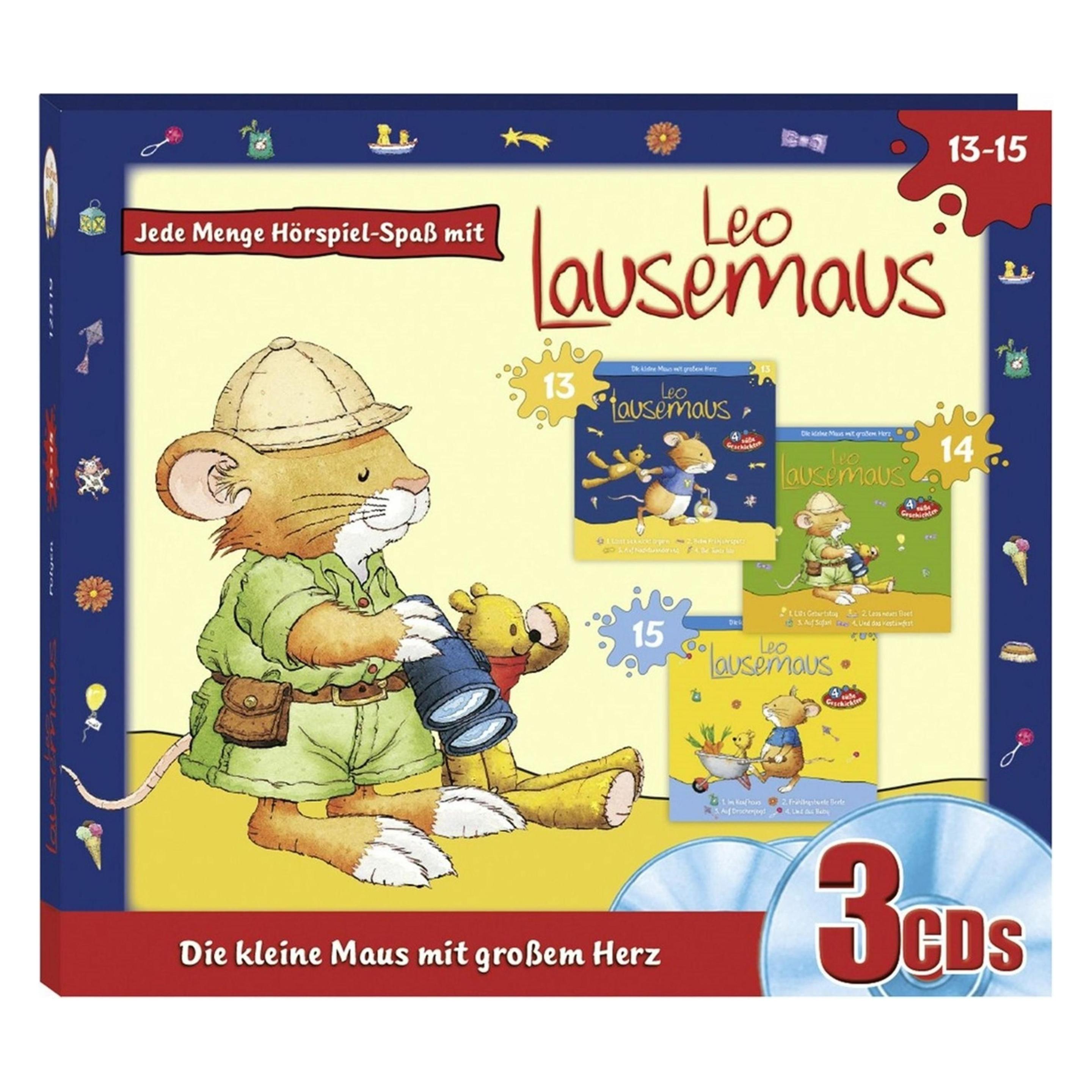 Kiddinx Leo Lausemaus - 5 Box (F13-15) (Leo Lausemaus, Deutsch) (12819)