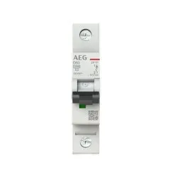 AEG EN101D50 Leitungsschutzschalter AEG ElfaPlus 10 kA, D-Charakteristik, 50 A, 1P 2CDS271088R0501