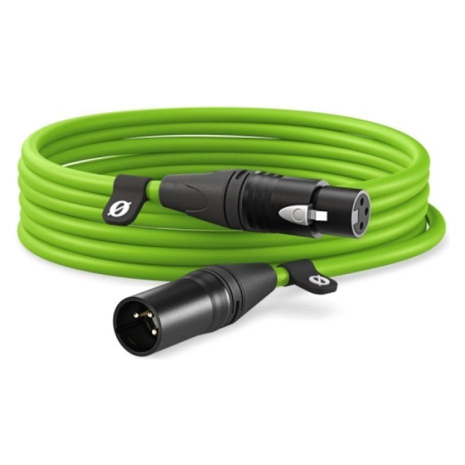 RØDE XLR-6 Green (6 m, XLR Kabel) (XLR6M-G)
