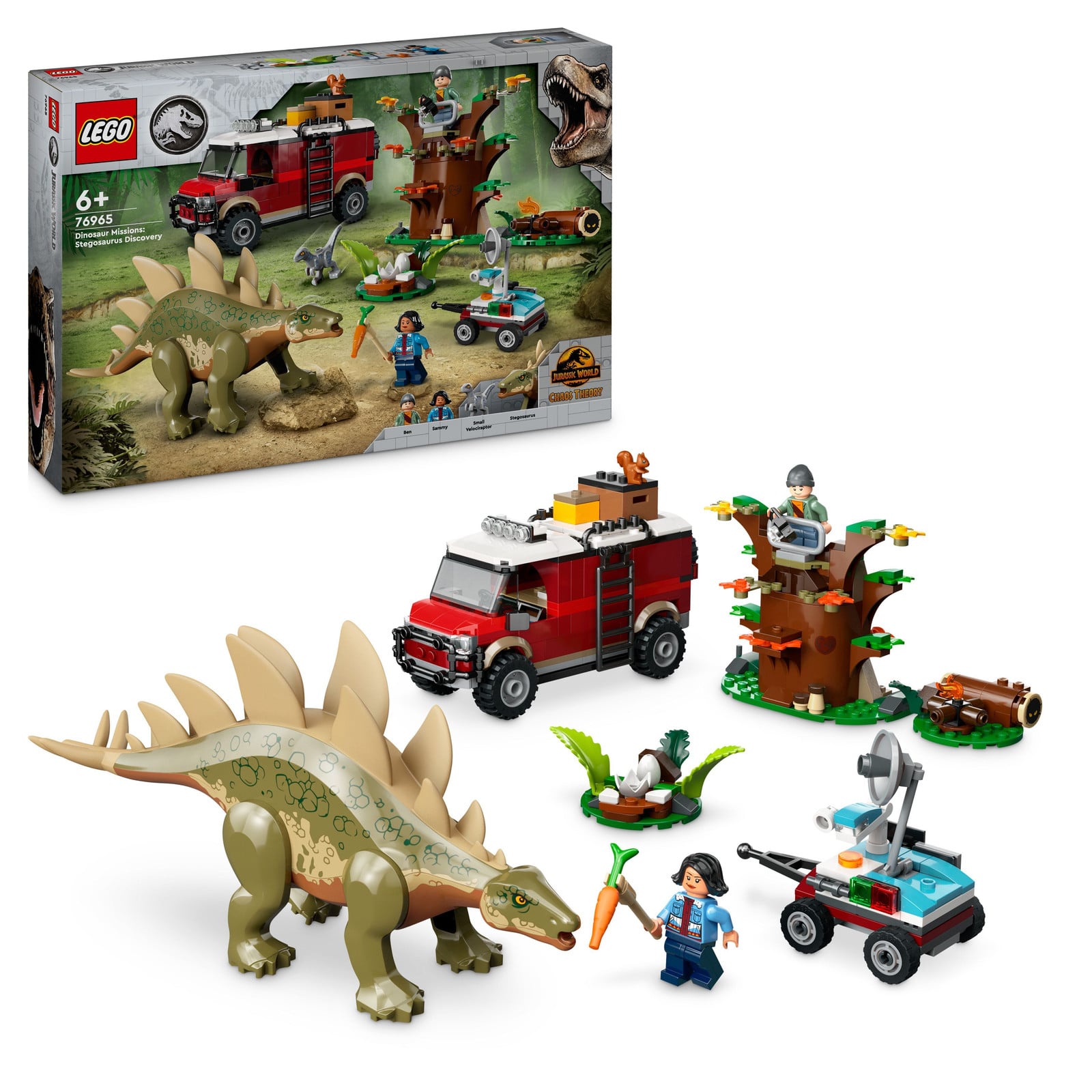 Lego Dinosaurusmissie: De ontdekking van een stegosaurus