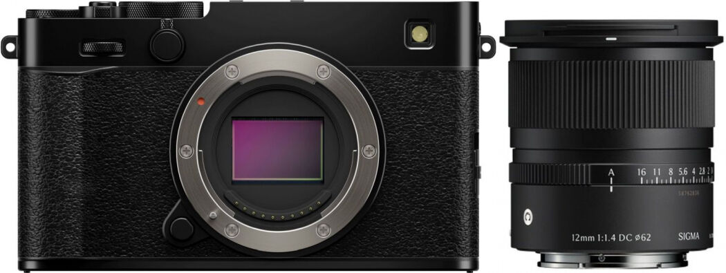 Fujifilm X-E5 Schwarz + Sigma 12mm f1,4 DC (C)   -80,00EUR Sigma 65 Jahre Jubiläumskampagne