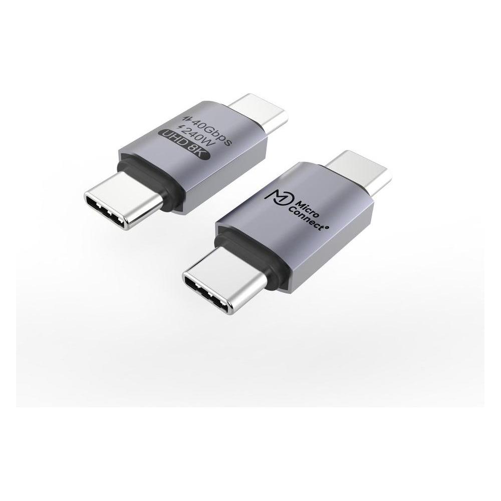 MicroConnect Premium USB4 USB-C adapter (USB-C, USB-C) (USB4-CC-240W)