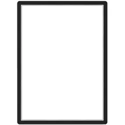 Tarifold Magnetischer Posterrahmen »Magneto« 50x70 schwarz, 54.2x74.2 cm