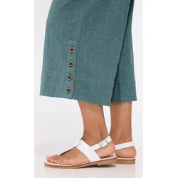 Baumwoll-Hose in Melange rauchblau in Größe 50 von DW-Shop, Rauchblau, 50
