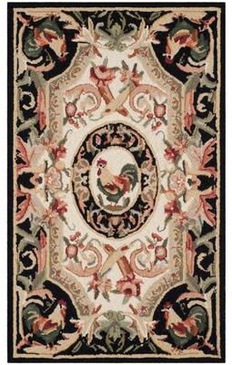 SAFAVIEH Handmade Chelsea Myranda French Country Rooster Wool Rug
